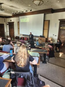 students in a classroom